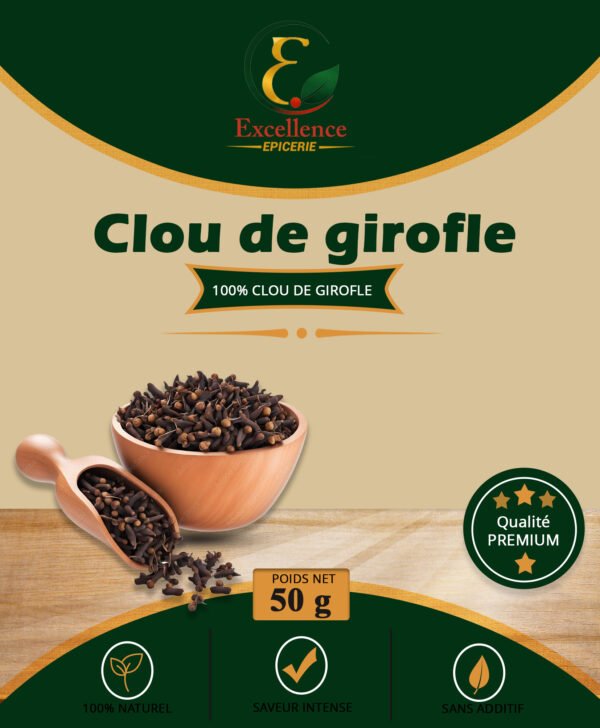 Clou de girofle du Cameroun – 50 g
