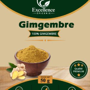 Gingembre moulu du Cameroun – 50 g
